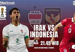 Bolacamar Main Bola Indonesia Vs Irak Hari Ini Live Streaming